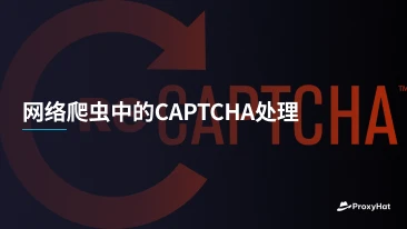 网络爬虫中的CAPTCHA处理