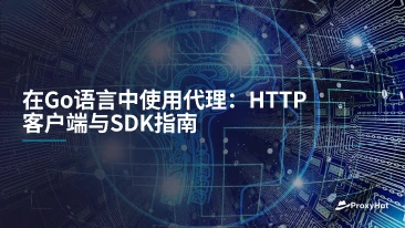 在Go语言中使用代理：HTTP客户端与SDK指南
