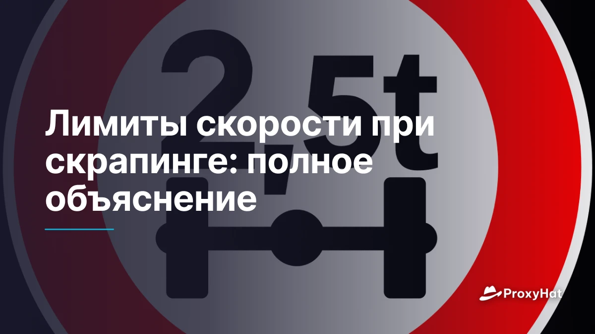 Лимиты скорости при скрапинге: полное объяснение