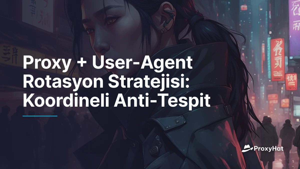 Proxy + User-Agent Rotasyon Stratejisi: Koordineli Anti-Tespit