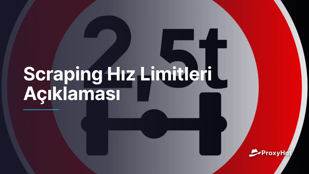 Scraping Hız Limitleri Açıklaması