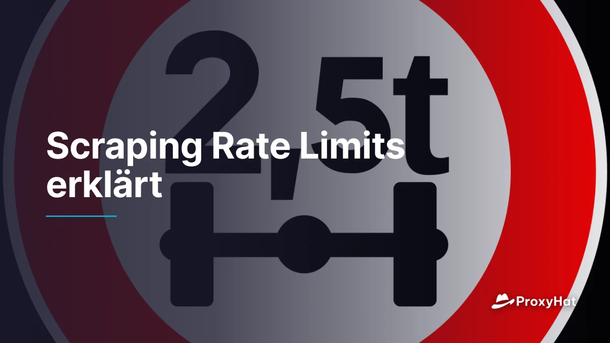 Scraping Rate Limits erklärt